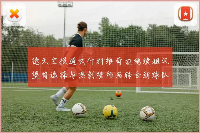 德天空报道武什科维奇拒绝续租汉堡将选择与热刺续约或转会新球队